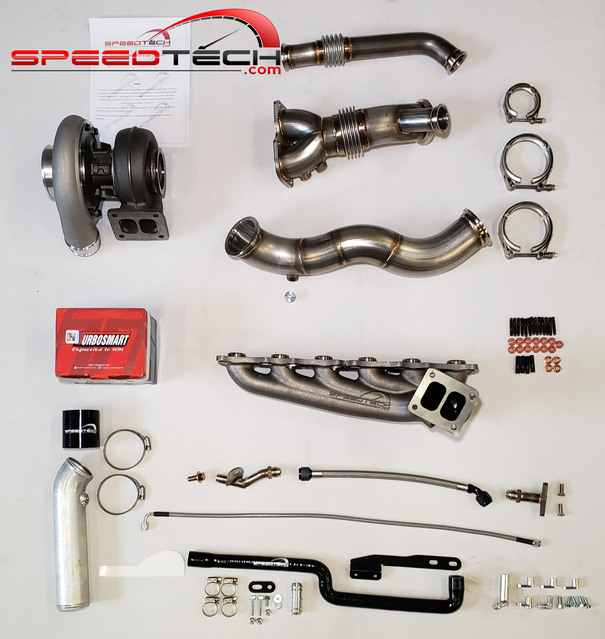 SPEEDTECH N54 GARRETT G30-770 TOP MOUNT KIT